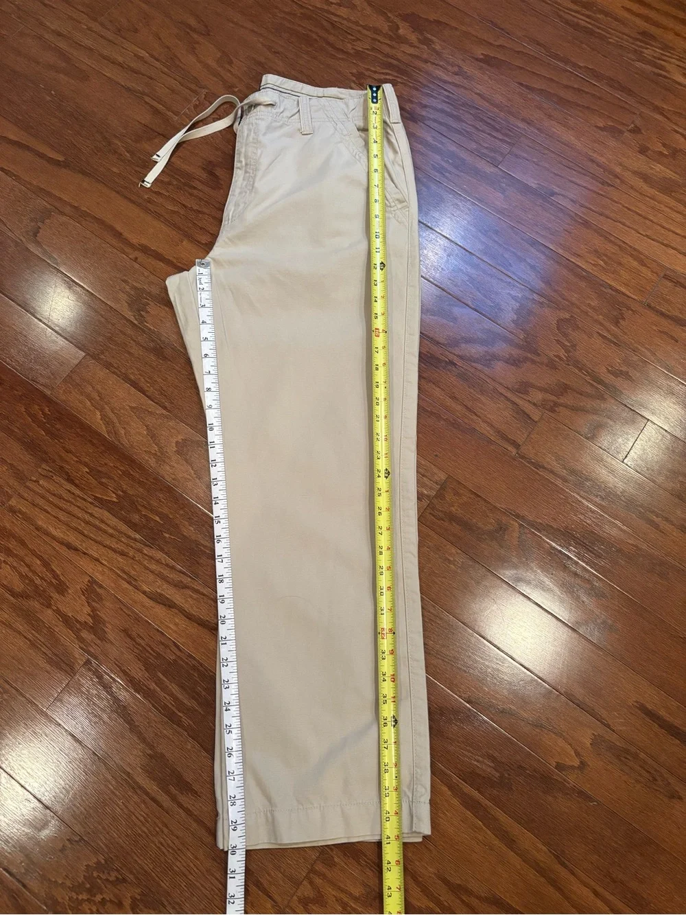 Gap drawstring chino pants